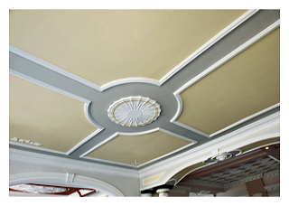 Adam design ceiling plaster moulding.